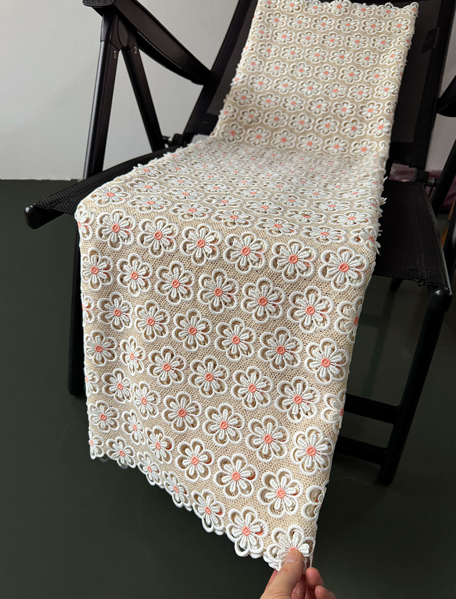 Embroidery Garments - Rozpuszczalna w wodzie koronka, miękki haft,