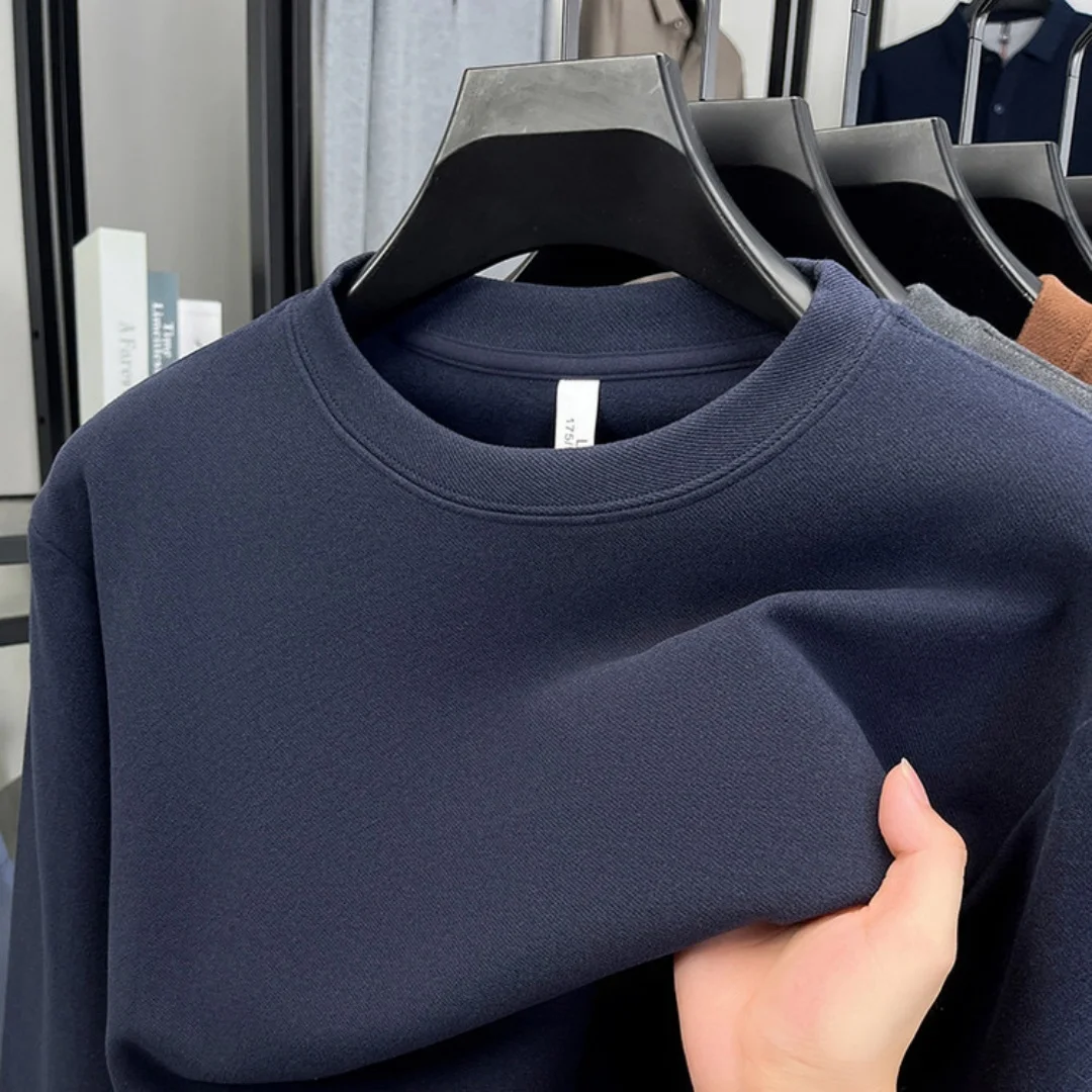 Embroidery Cotton Shirt - Miękka, bawełniana koszulka męska z długim