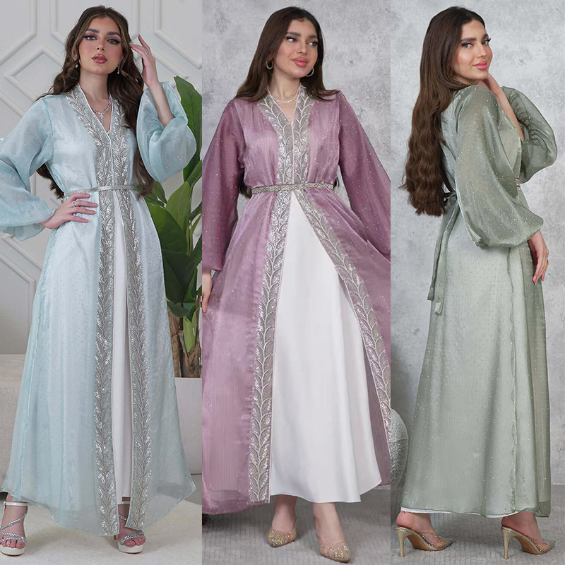 2 szt. Muzułmanki ubierają dub – Embroidery Kebaya recenzja i cena