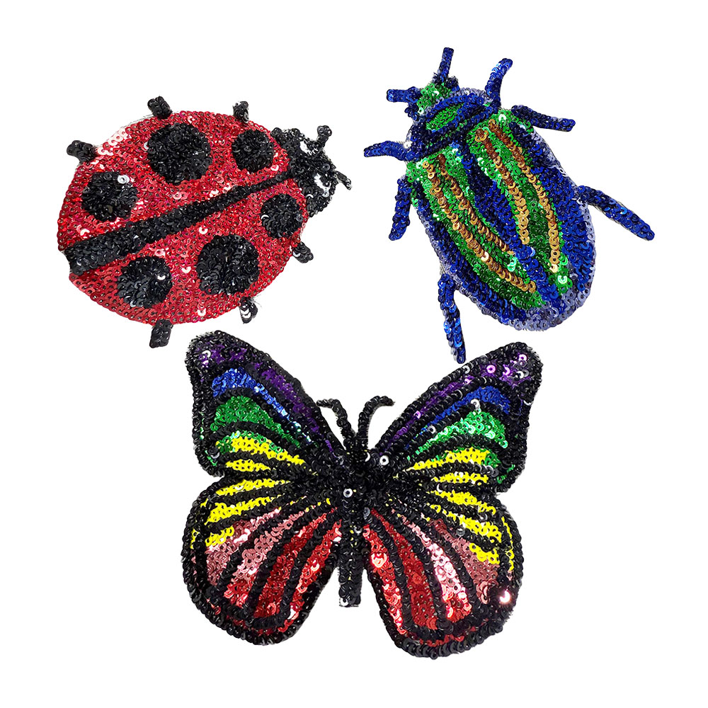 Naszywka z cekinami, haftowana – Embroidery Lady Bug recenzja i cena