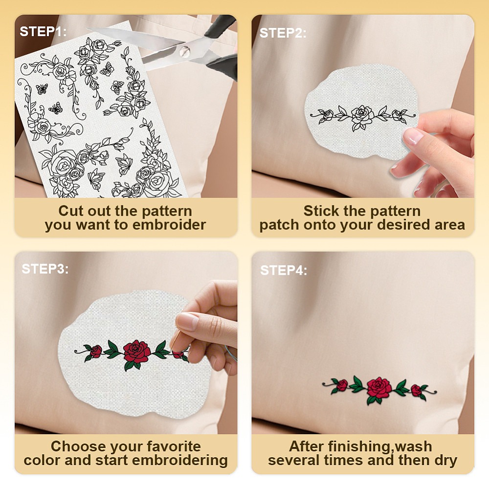 38 szt. Koronkowe wzory w róże – Embroidery Rose recenzja i cena