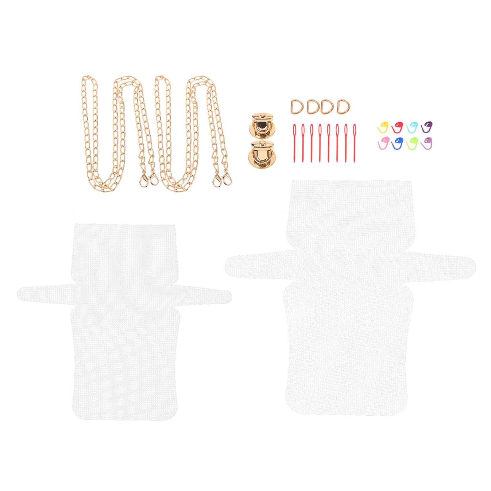 2 zestawy plastikowych siatek  – Embroidery Bag recenzja i cena