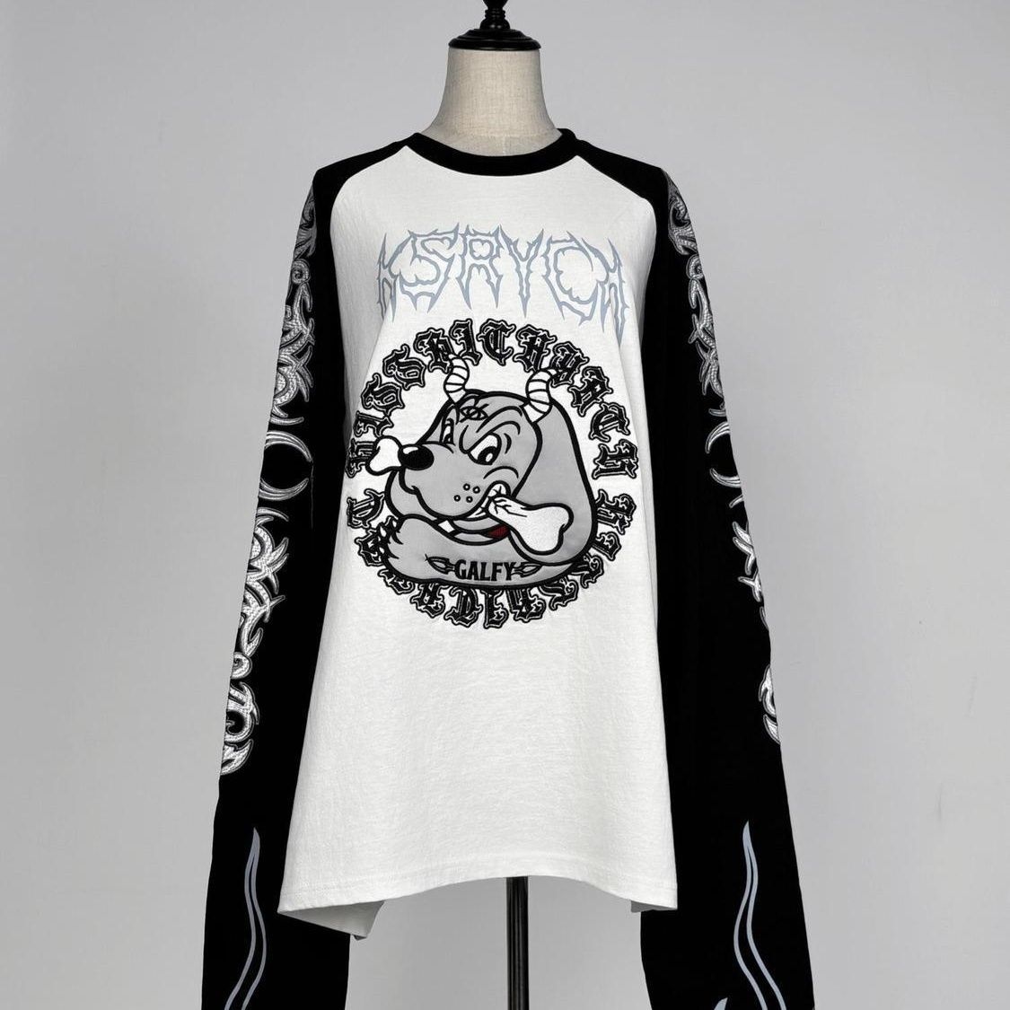Y2K Japoński Harajuku Streetwe – Embroidery Cotton Shirt recenzja i cena