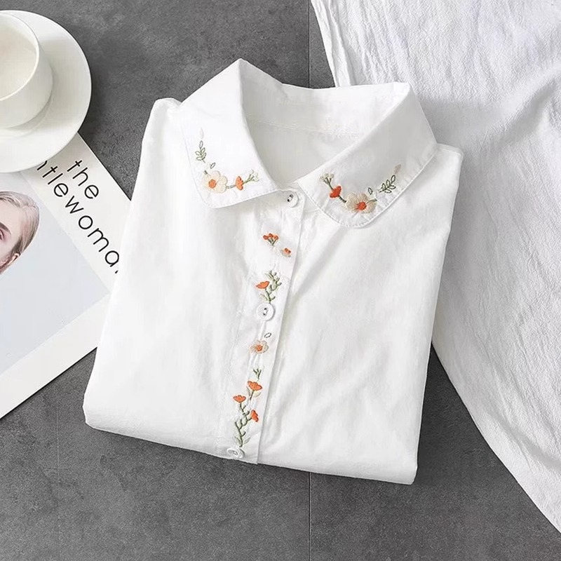 Nowe białe koszule z czystej b – Embroidery Online recenzja i cena
