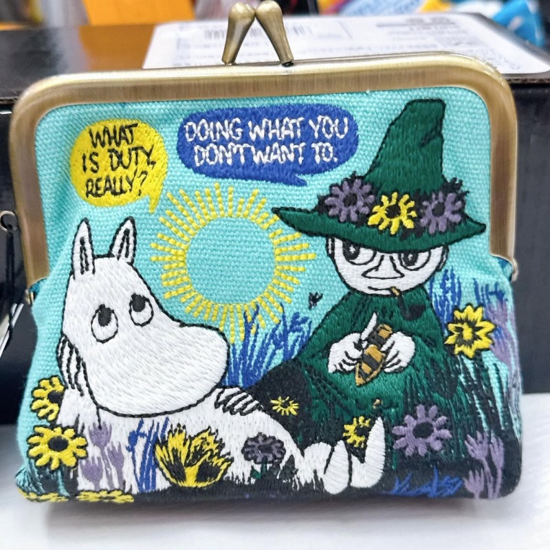 Kawaii Anime Moomins Seria Min – Embroidery Bag recenzja i cena