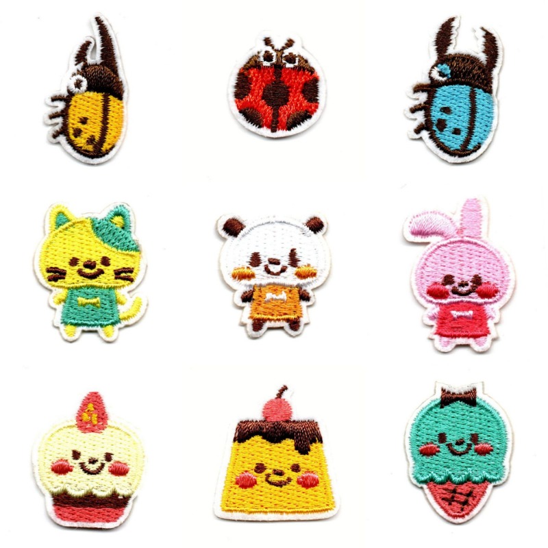 50 sztuk/partia Naszywki do sa – Embroidery Lady Bug recenzja i cena